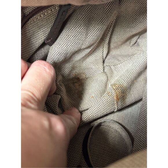 Dooney & Bourke Dillen Croc Embossed Brown Large Tote Bag Tote Shoulder Bag - Picture 7 of 15